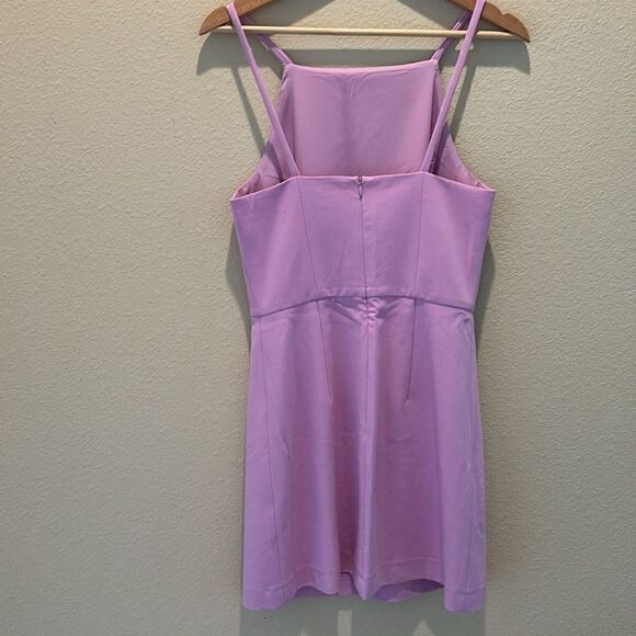 French Connection Whisper‎ Light Lavender Sheath Dress Size 10 - Picture 4 of 10